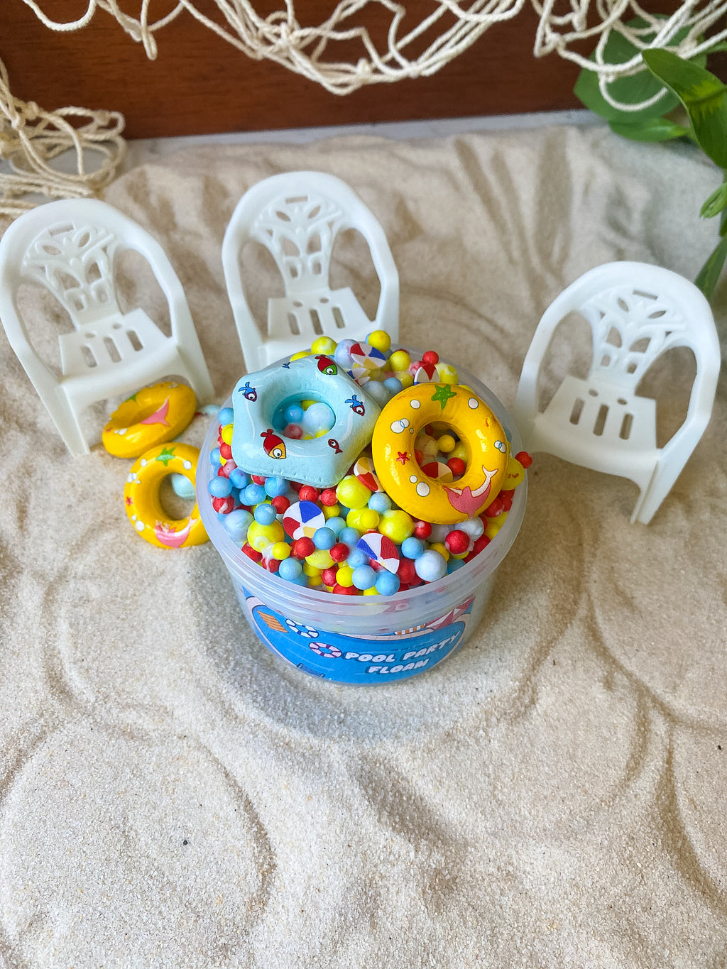 Pool party floam