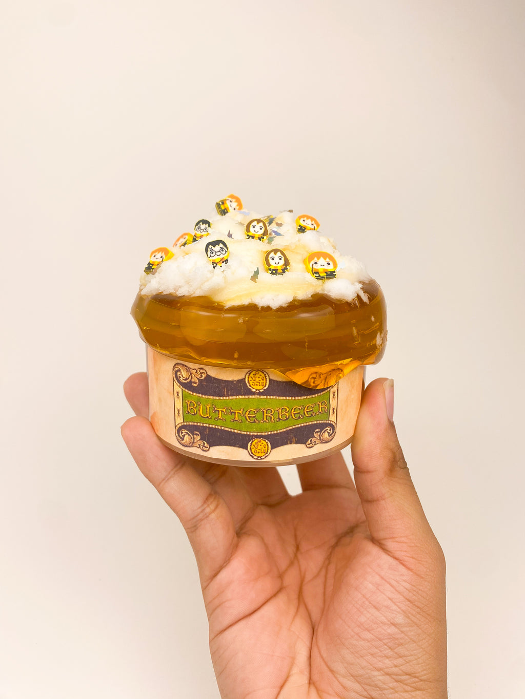 Butterbeer slime