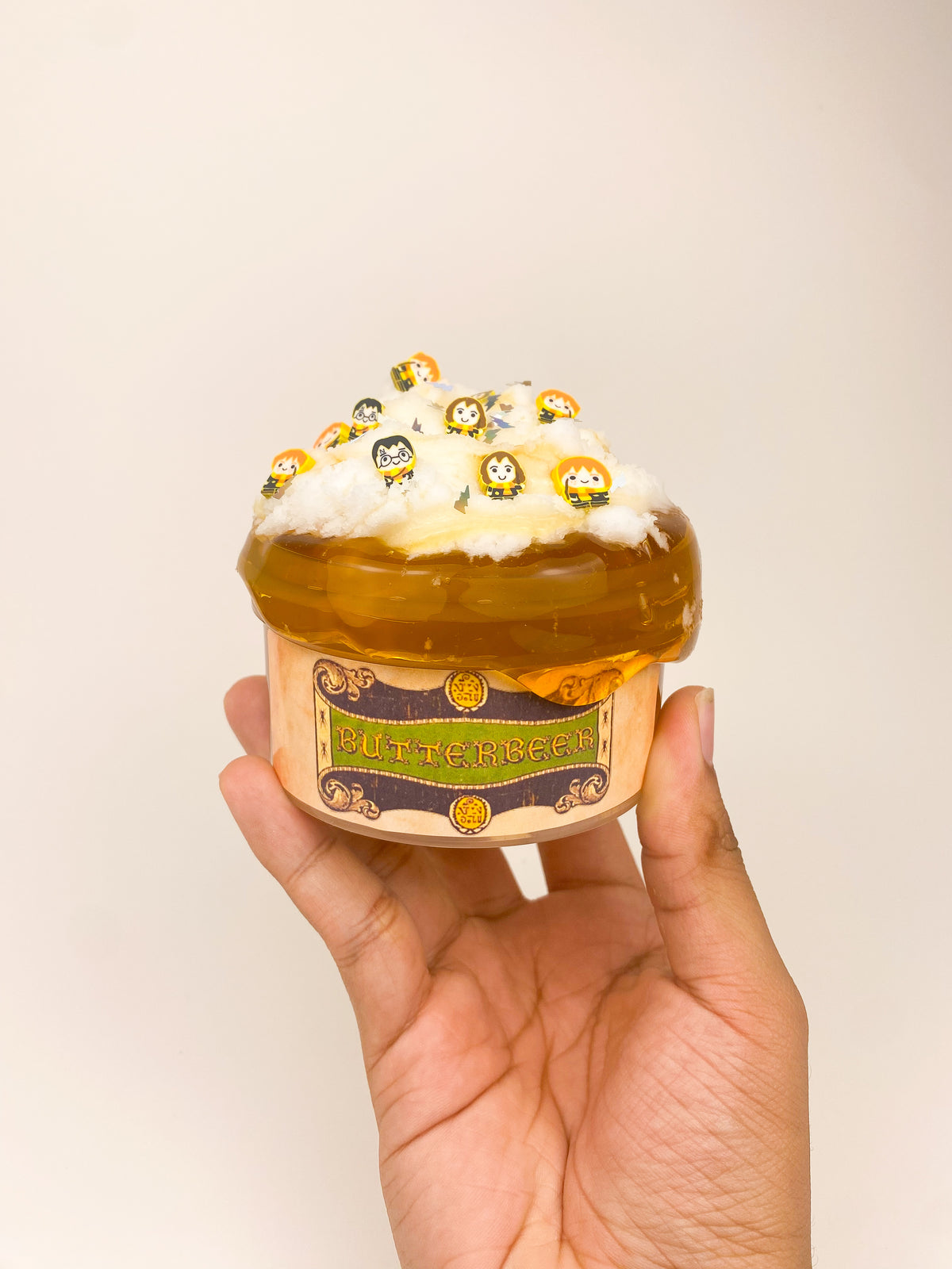 Butterbeer slime