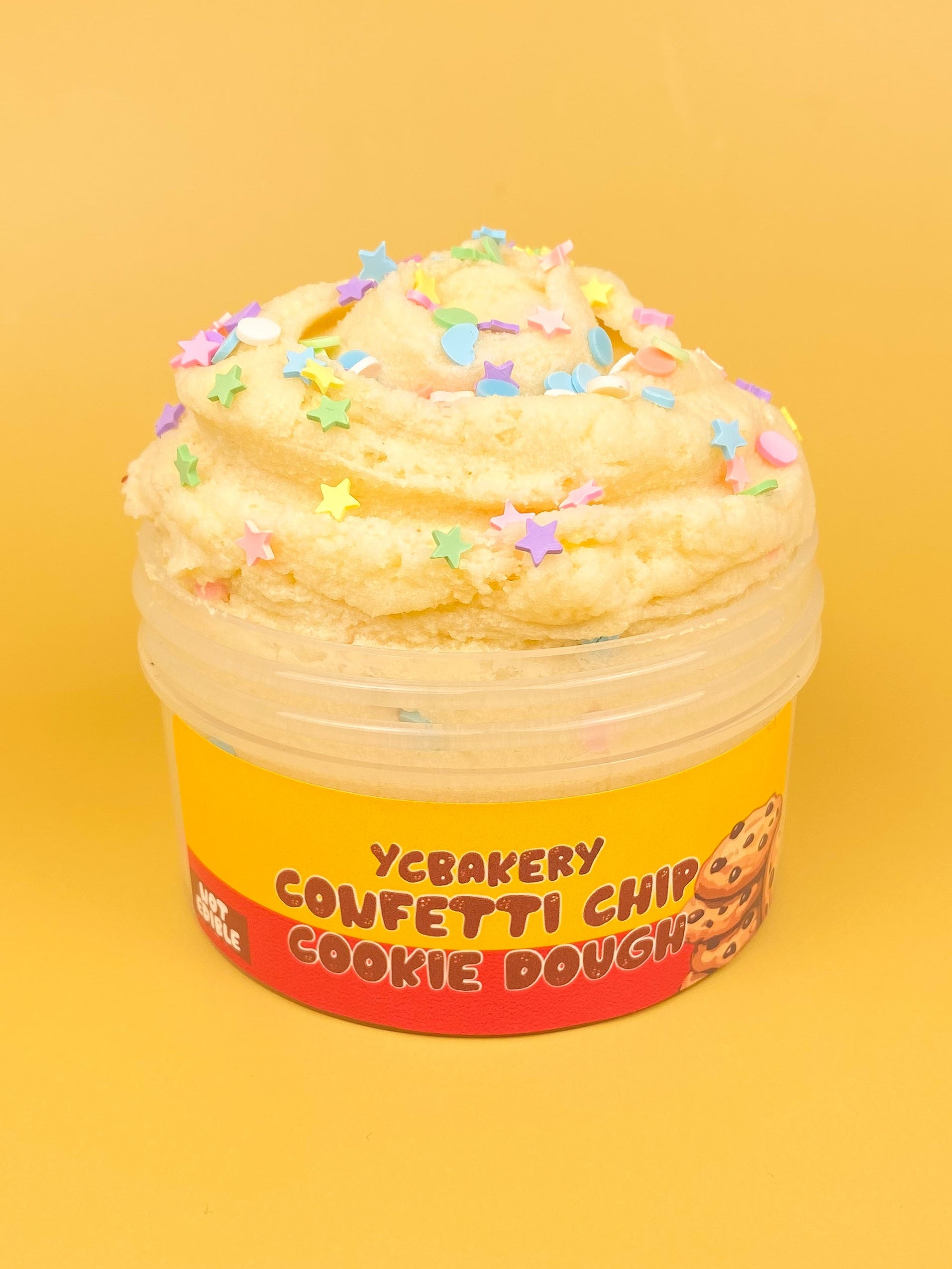 Confetti cookie dough slime